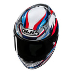 HJC RPHA 12 Dravix MC21 White Blue Red Motorcycle Helmet