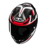 HJC RPHA 12 Carbon Xentra MC1 Red Motorcycle Helmet