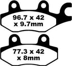 EBC R Series Heavy Duty Sintered Brake Pads For Suzuki DR800S 1991-1997 Rear