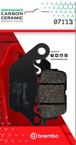 Brembo Prime Carbon Ceramic Brake Pads For Yamaha GPD 125 ABS 2015-2019 Front