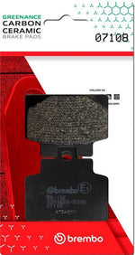 Brembo Carbon Ceramic Prime Line Brake Pads For Piaggio MP3 300 HPE ABS 2024 Front