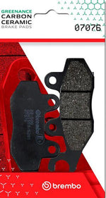 Brembo Prime Carbon Ceramic Brake Pads For Suzuki AN 400 Burgman 2007-2009 Front