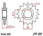 JT Front Rubber Cushioned Sprocket For Honda CB-1 400 F 1989-1991 Front 15T