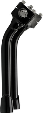 Biltwell Murdock O S Risers 25.5 cm (10") - Black Satin