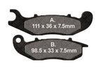 EBC FA-HH Series Sintered Brake Pads For Honda XL750 ABS 2023-2026 Front