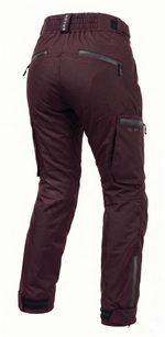 Spada Duel Cargo Ladies Motorcycle Trousers - Short Leg - Port Red