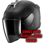 Shark Skwal i3 Full Face Motorcycle Helmet - Jet Dark Shadow KMA