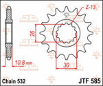 JT Sprocket For Yamaha XJR 1200 1995-1998 Front 17T