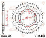 JT Sprocket For Suzuki GSX-R 600 1997-2000 Rear 39T