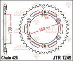 JT Sprocket For Honda XLR 125 R 1998-2002 Rear 51T