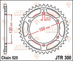 JT Sprocket For Yamaha FZ8 N 2010-2016 Rear 42T