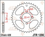 JT Sprocket For Honda CBR 125 R 2004-2010 Rear 42T