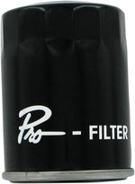 Parts Unlimited Oil Filter For Victory Boardwalk 106 2013-2014 - Black