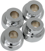 LA Choppers Angled Handlebar Riser Bushing Kit For Harley Davidson FLD 1690 2012-2013 - Chrome
