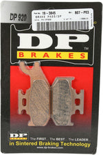 DP Brakes ATV/UTV Sintered Metal Brake Pads For Can Am Commander 1000 EFI 2014-2017 Rear