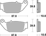 SBS SI Sintered Rear Brake Pads For Honda CRF250 Rally 2019, CRF250L 2013-2020