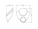 Puig Dark Night Screen For Indian Scout 2015-2025 - Dark Smoke