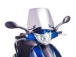 Puig Traffic Screen For Piaggio Fly 125 2013-2015 - Light Smoke