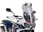 Puig Touring Screen With Extender For Honda Africa Twin CRF1000L 2016-2019 - Light Smoke