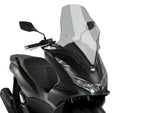 Puig V-Tech Line Touring Screen For Honda PCX 125 2021-2024 - Light Smoke