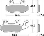 Brembo SA Prime Sintered Brake Pads For Kawasaki Eliminator 500 ABS 2024 Front