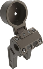 LA Choppers Single Gauge Mount for Performance Risers For Harley Davidson FLD 1690 2012-2013 - Brown