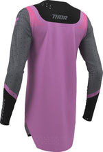 Thor Womens Sportmode Velocity Jersey - Black/Dark Grey/Pink/Purple