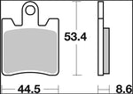 Brembo SA Prime Sintered Brake Pads For Yamaha FJR 1300 ABS 2006-2020 Front