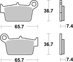 SBS HF Street Ceramic Organic Rear Brake Pads For Beta ALP 125 2006-2009
