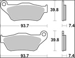 Brembo XS Prime Sintered Brake Pads For MBK SkyCruiser 125 2006-2013 Front