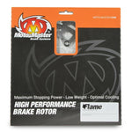Moto Master Flame Series Brake Disc For SWM Ace Of Spades 440 2019 Rear