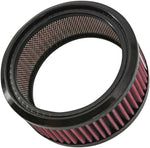 Trask Replacement Assault Charge Air Filter For Harley Davidson FLD 1690 2012-2013 - Black/Red