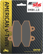SBS LS Street Excel Sintered Rear Brake Pads For Harley Davidson FLDE 1750 2018-2019