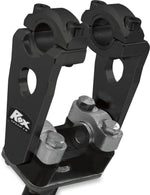 Rox Speed FX Elite Pivoting Handlebar Risers For 7/8" & 1-1/8" Handlebars 88.9mm (3-1/2") - Black