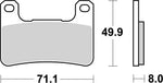 SBS DS Dual Sintered Front Brake Pads For Suzuki GSX1300R 2008-2012