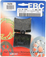 EBC Organic Base "FA" Brake Pads For Benelli BN 251 2015-2016 Rear
