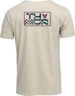 Thor Mens Adult Vantage T-Shirt - Cream