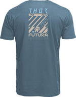 Thor Mens Adult Futura T-Shirt - Petrol Blue