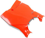 UFO Stadium Front Number Board With Fork Guards For KTM SX125 2016-2022 - Fluorescent Orange