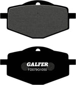 Galfer Organic Semi Metal Scooter Brake Pads For Sachs Bee 125 2008 & 2010-2011 Front