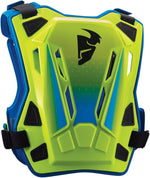 Thor Youth Guardian MX Roost Deflector - Blue/Fluorescent Green