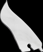 Klock Werks Flare Windshield For Harley Davidson FLH 1868 ABS 2021 16.5 cm (6-1/2") - Clear