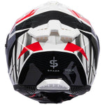 Spada SP18 Strike White Black Red Helmet