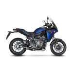 LeoVince LV One Evo Black Edition Full Exhaust System For Yamaha MT-07 2020-2024 - Ceramic Black