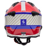 Spada Rock 06 Pilot Blue White Red Trials Helmet