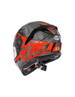 Premier Devil Carbon MN Helmet - Black/Red