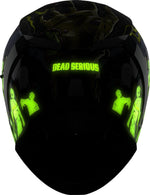 Icon Unisex Airform Dead Serious Helmet - Black