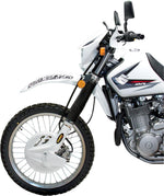Maier Fork Disc Guard Kit For Suzuki DR650SE 1996-2000 Front - White