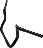 Fat Baggers Inc. 1-1 4" EZ Install Pointed Top Handlebar For Harley Davidson FLH 1868 2021 25.5 cm (10") - Black