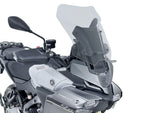 WRS Windscreen Intermedio Tracer 9 GT/GT+ For Yamaha MT-09 TR DXCS 2025 42.5 cm (16-3/4") - Smoke